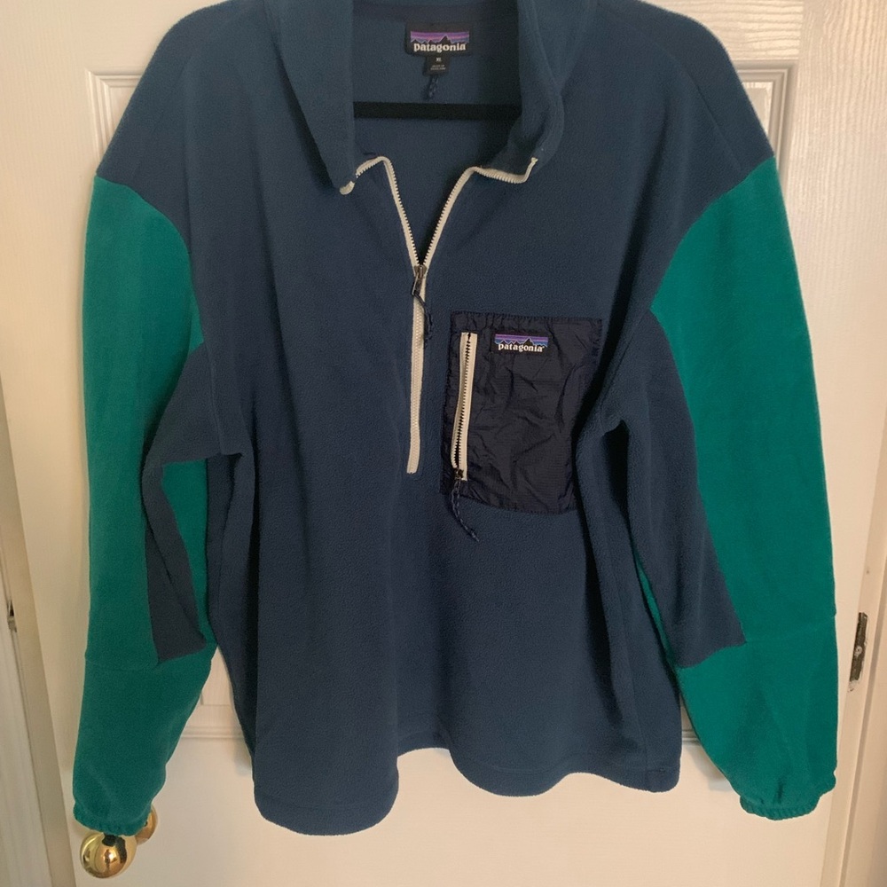 XL Patagonia Color Block Fleece
